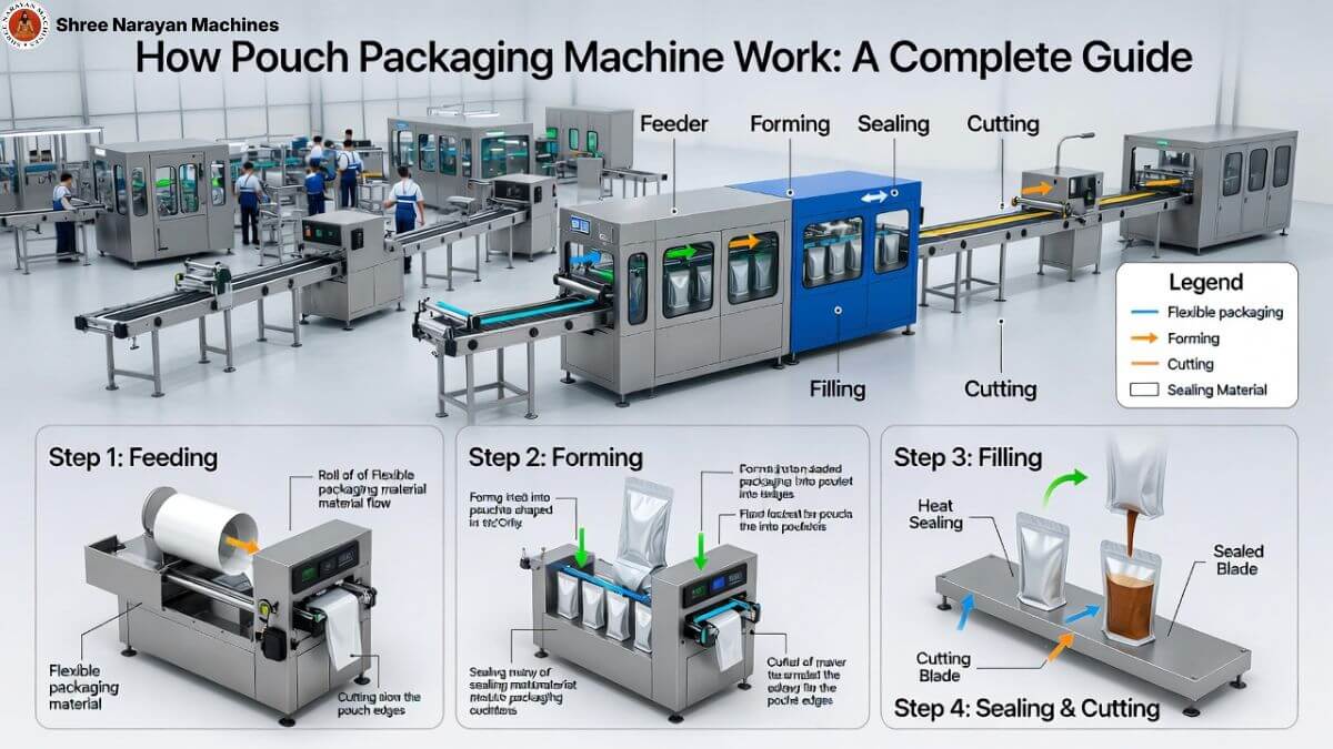 How Pouch Packaging Machine Work